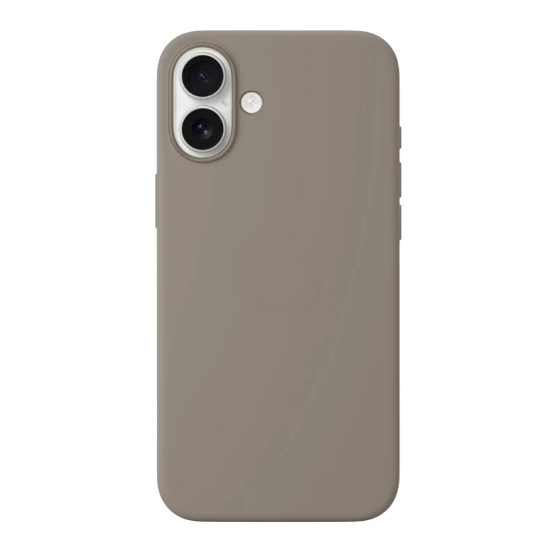 LindeCovers iPhone 16 - Silikonecover 23 Pebble