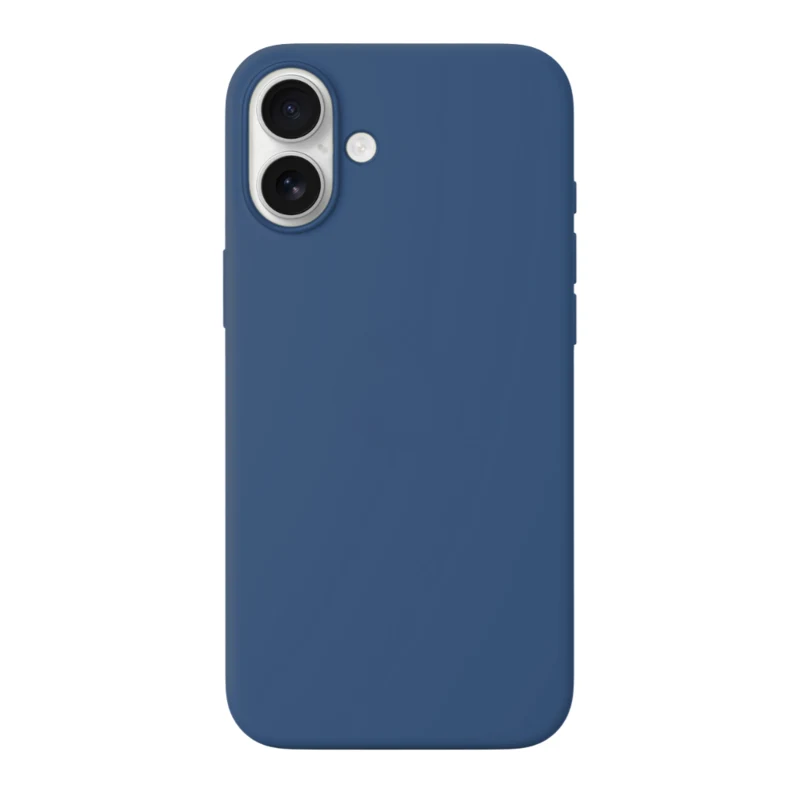 LindeCovers iPhone 16 - Silikonecover 74 Bird Feather Moniror
