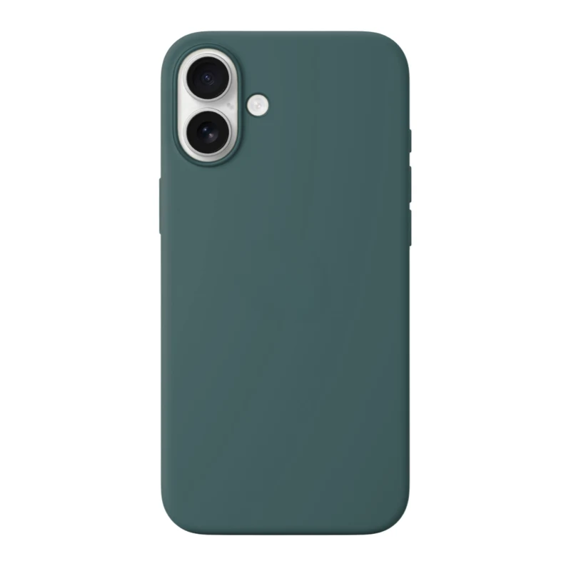 LindeCovers iPhone 16 - Silikonecover 58 Pine Needle Green