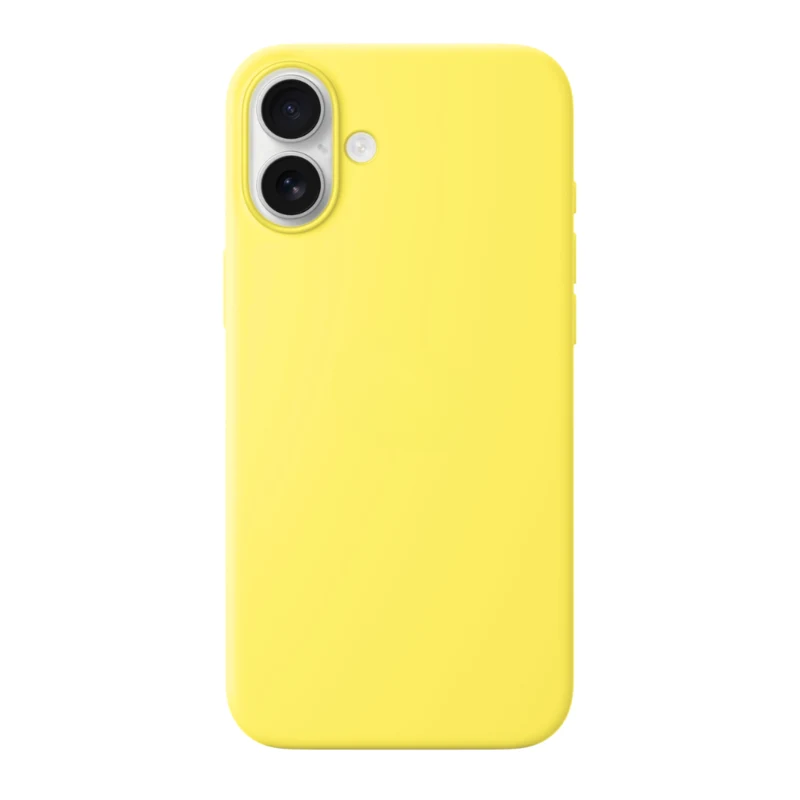 LindeCovers iPhone 16 - Silikonecover 37 Lemon Yellow
