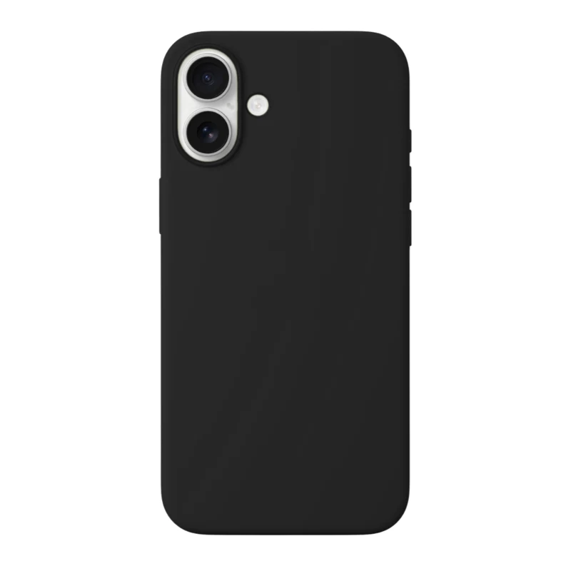 LindeCovers iPhone 16 - Silikonecover 15 Charcoal Gray Black