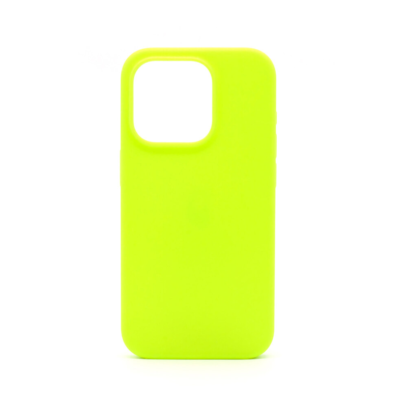 LindeCovers iPhone 16 Pro - Silikonecover 60 Fluorescent Green