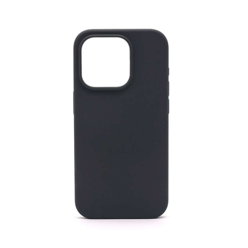 LindeCovers iPhone 16 Pro - Silikonecover 15 Charcoal Gray Black