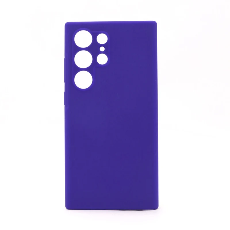 LindeCovers Samsung Galaxy S25 Ultra - Silikonecover 7 Deep Purple
