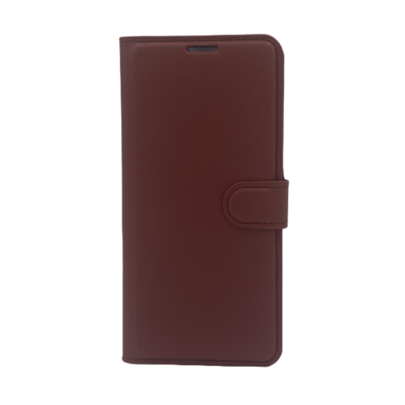 LindeCovers Samsung S23 Ultra PU-Læder Flip 9 Brown