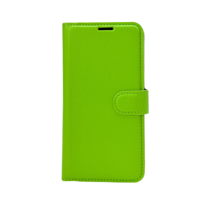 LindeCovers Samsung S24 Ultra - PU Litchi Læder Flip Cover 6 Green