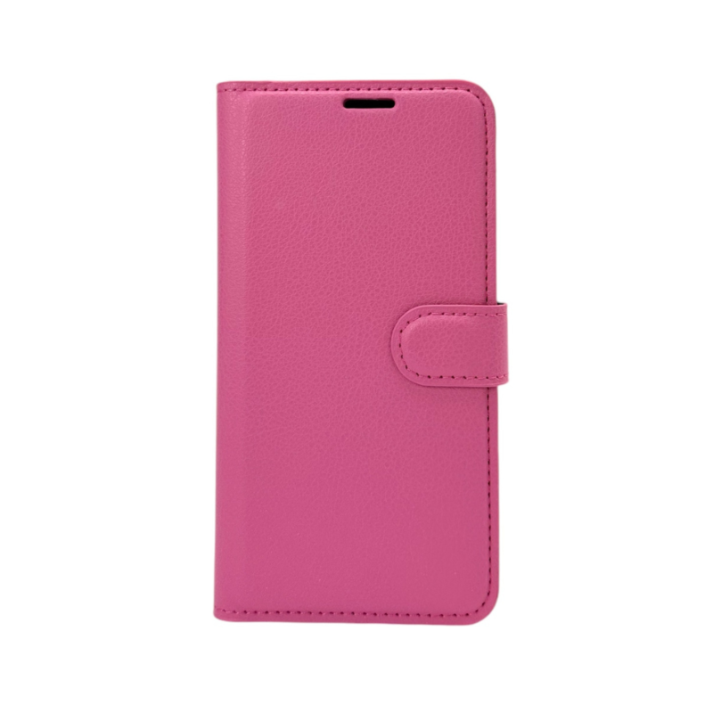 LindeCovers Xiaomi 14 Pro - PU Litchi Læder Flip Cover 7 Rose Red