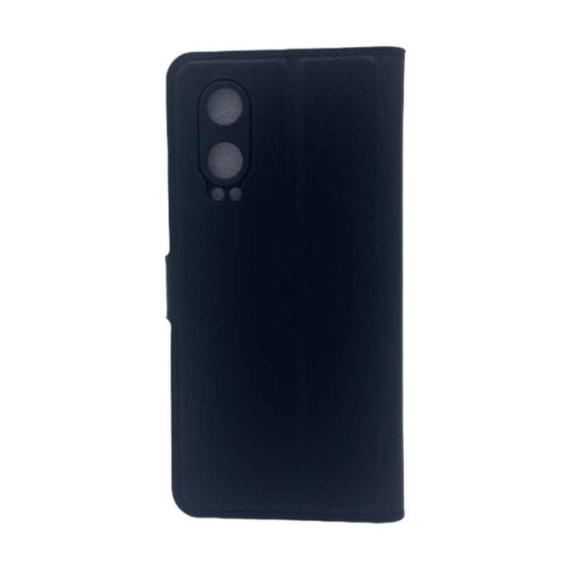 LindeCovers Oneplus Nord CE 4 Lite 5G - PU Litchi Læder Flip Cover 1 Black