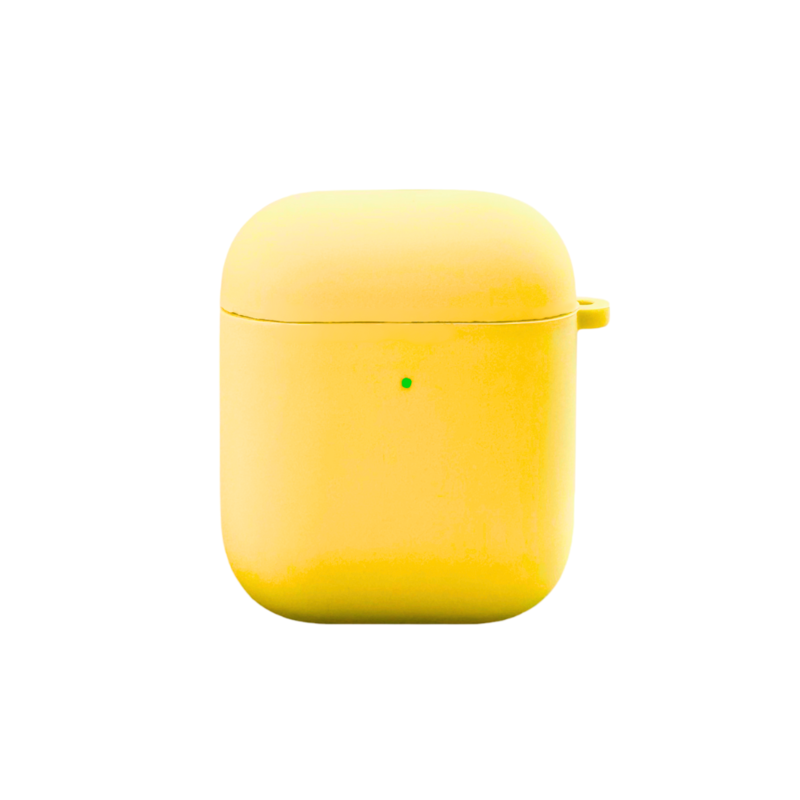 LindeCovers AirPods 1/2 Gen - Silikone Cover 20 Kind yellow