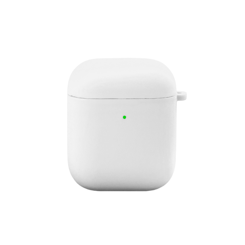 LindeCovers AirPods 1/2 Gen - Silikone Cover 15 White