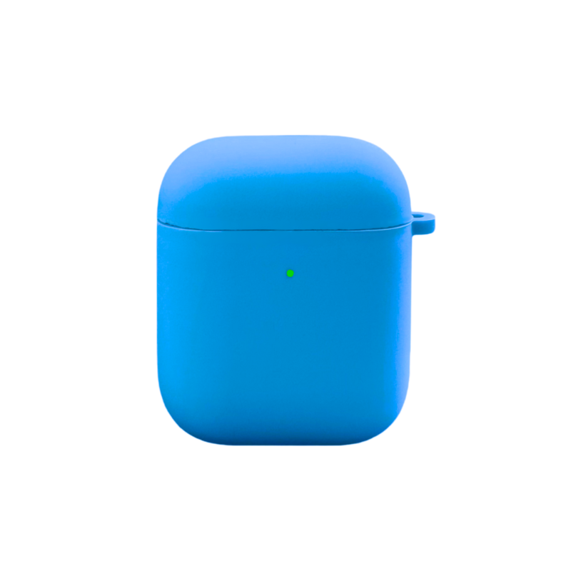 LindeCovers AirPods 1/2 Gen - Silikone Cover 24 Ocean blue