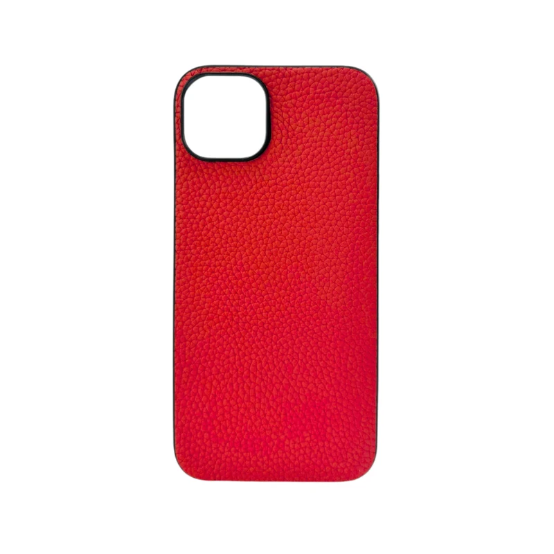 LindeCovers iPhone 11 - Ægte Læder Bagside Cover Red