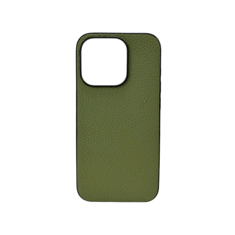LindeCovers iPhone 11 Pro - Ægte Læder Bagside Cover Green