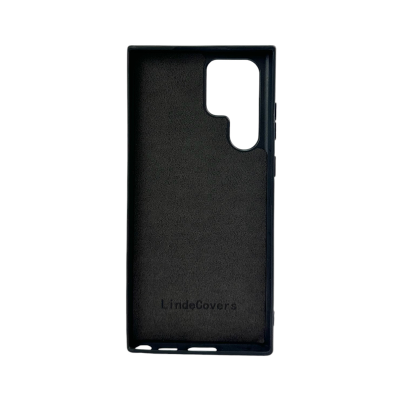 LindeCovers Samsung Galaxy S22 Ultra - Ægte Læder Bagside Cover