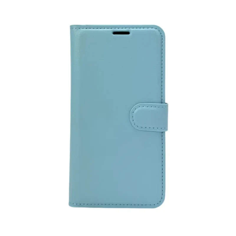 LindeCovers Xiaomi 13 - PU Litchi Leather Flip Cover 5 Blue