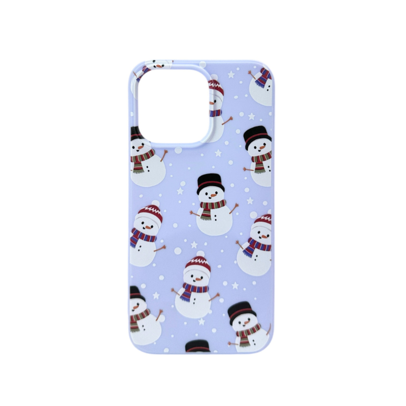 LindeCovers iPhone 11 Pro - Julemotiv Bagsidecover Silikone Snowman Wonderland
