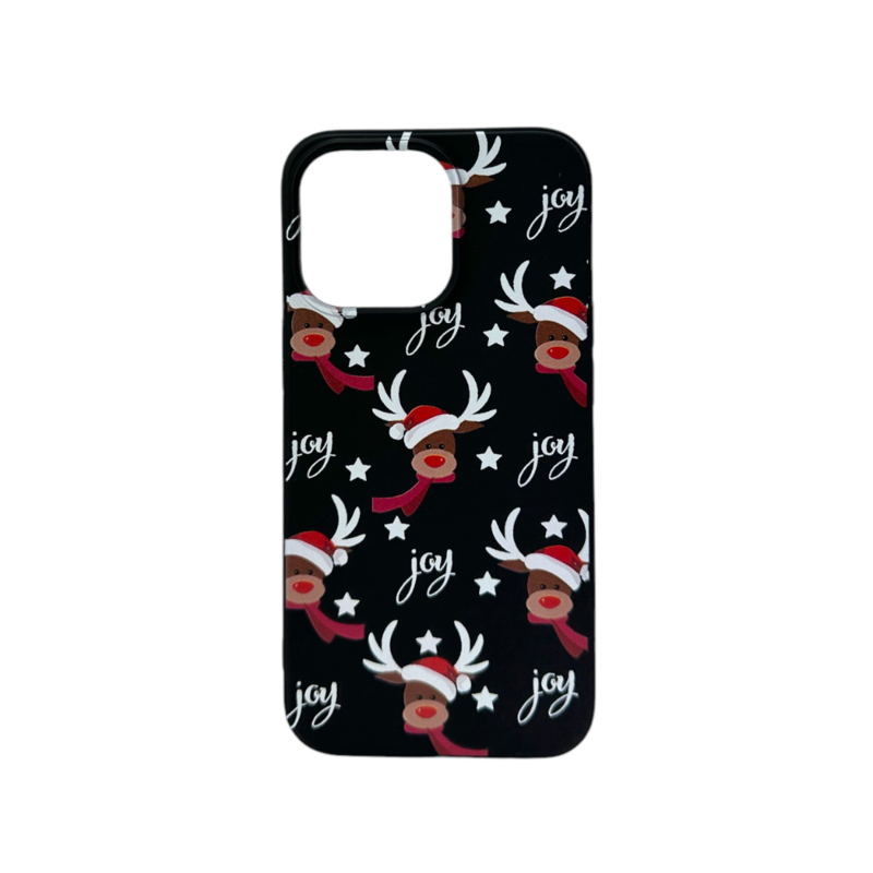 LindeCovers iPhone 11 Pro Max - Julemotiv Bagsidecover Silikone Dancing Rudolph Delight