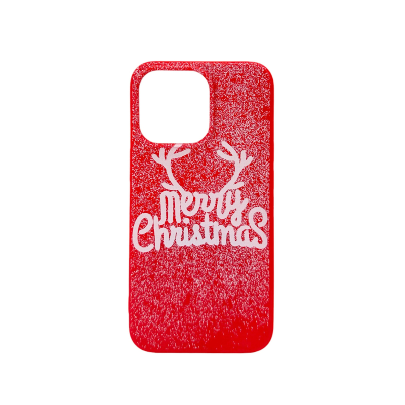 LindeCovers iPhone 11 Pro Max - Julemotiv Bagsidecover Silikone Merry Christmas