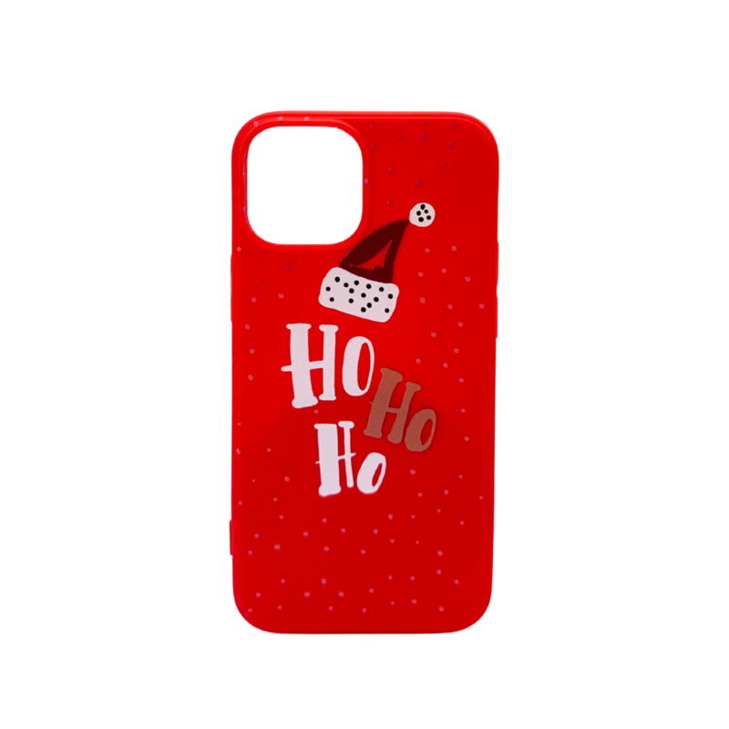 LindeCovers iPhone 12 Mini - Julemotiv Bagsidecover Silikone Ho Ho Ho