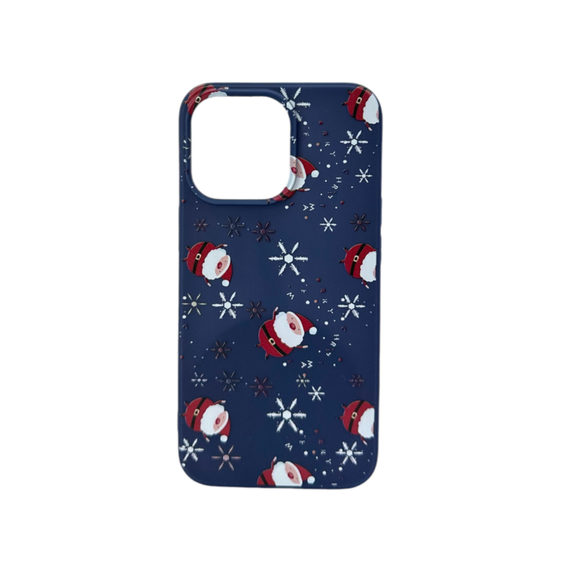 LindeCovers iPhone 12 Pro Max - Julemotiv Bagsidecover Silikone Midnight Santa Magic
