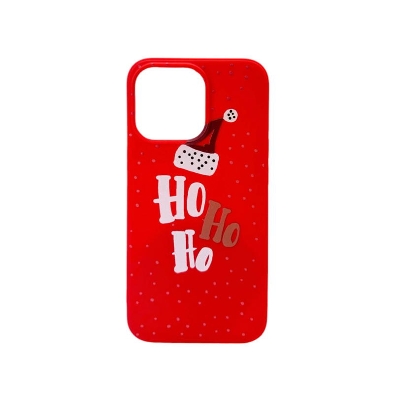 LindeCovers iPhone 13 Pro Max - Julemotiv Bagsidecover Silikone Ho Ho Ho