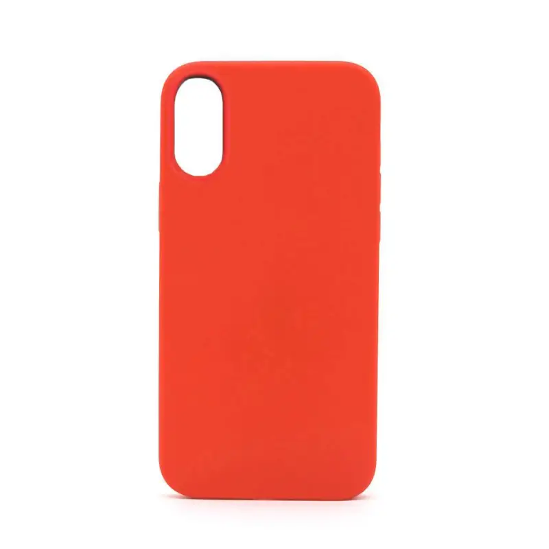 LindeCovers iPhone X - Silikonecover 2 Apricot Orange
