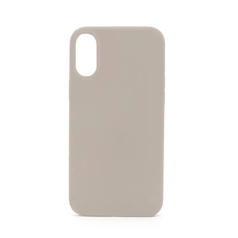 LindeCovers iPhone X - Silikonecover 10 Rock Gray