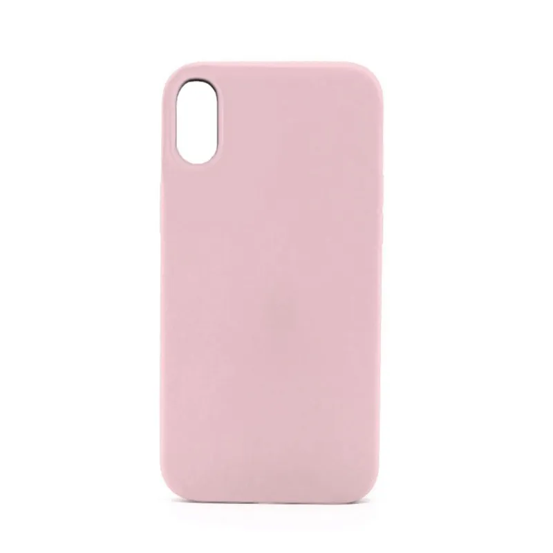 LindeCovers iPhone X - Silikonecover 75 Gray Pink