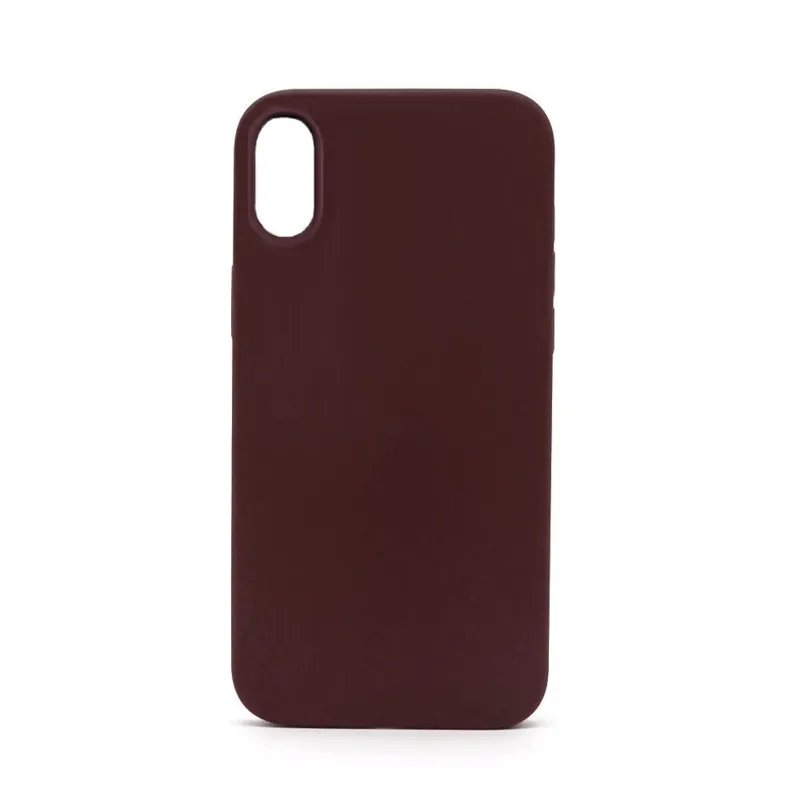 LindeCovers iPhone X - Silikonecover 67 Plum