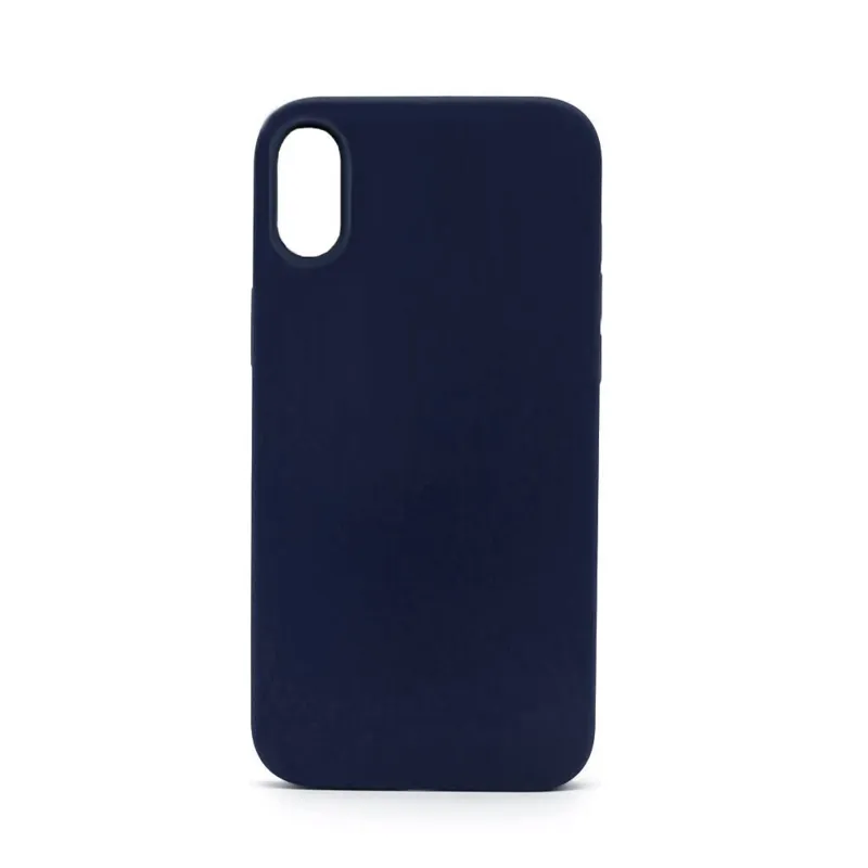 LindeCovers iPhone X - Silikonecover 63 Navy Blue