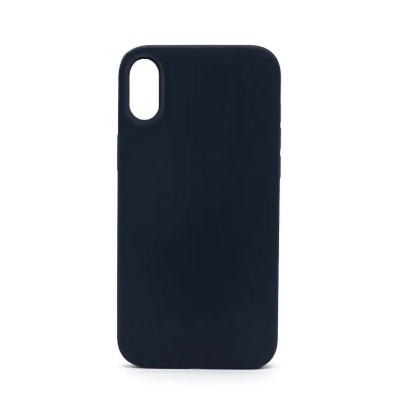 LindeCovers iPhone X - Silikonecover 8 Midnight Blue