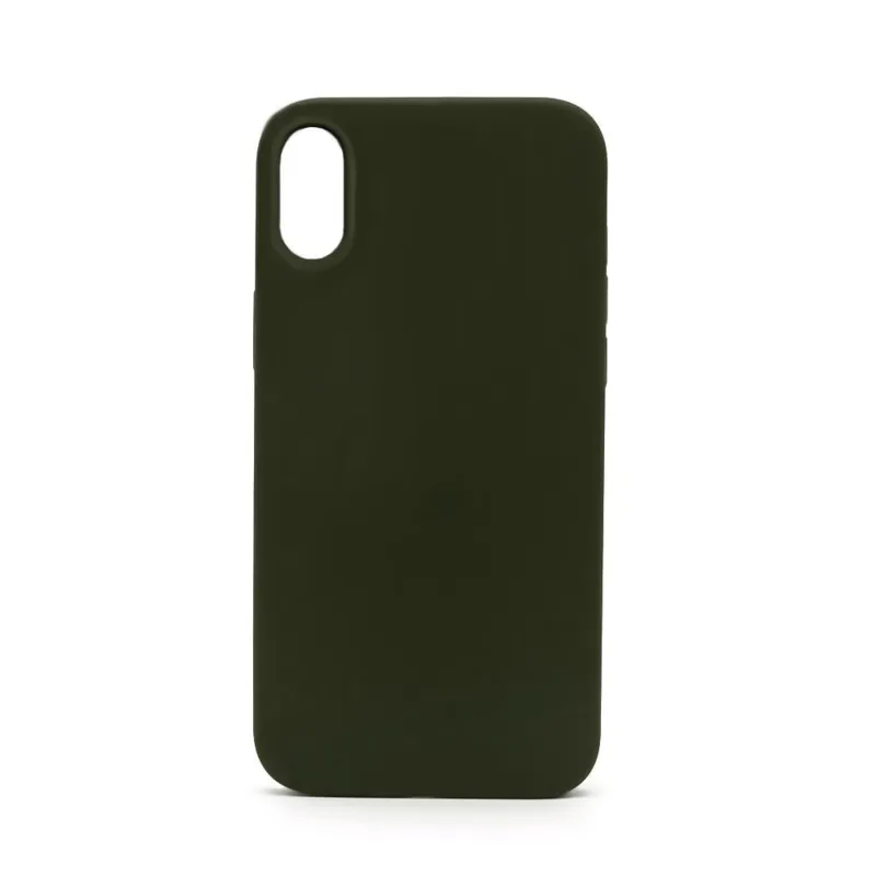 LindeCovers iPhone X - Silikonecover 48 Pine Forest Green