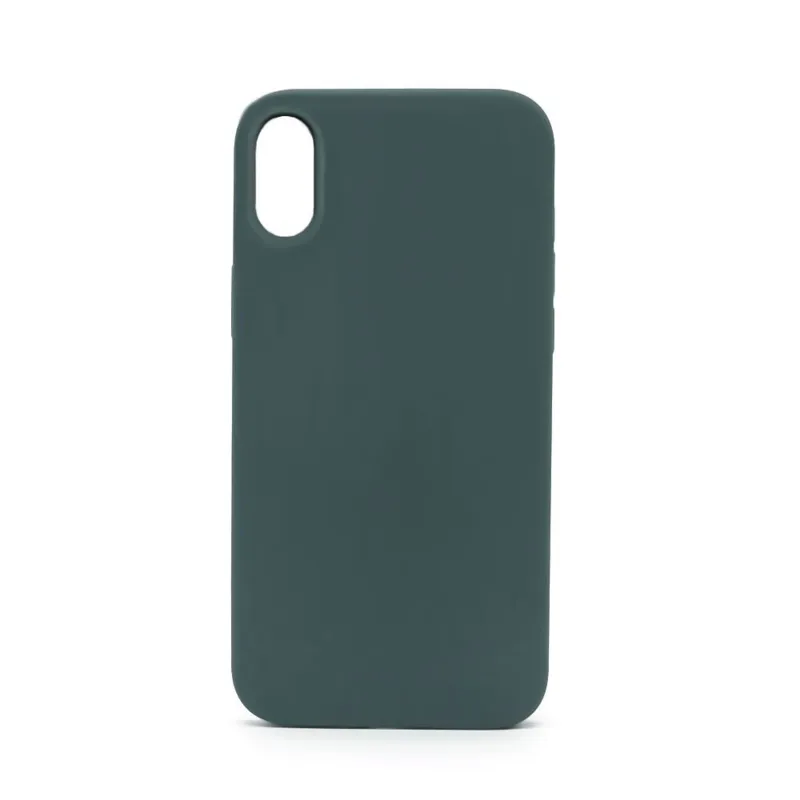 LindeCovers iPhone X - Silikonecover 58 Pine Needle Green