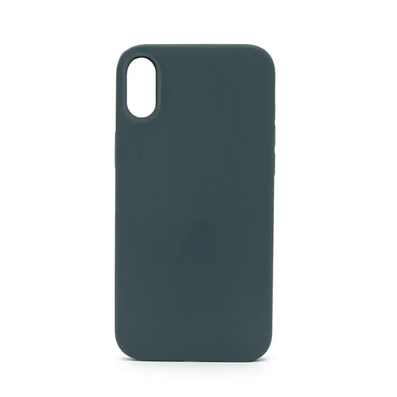 LindeCovers iPhone X - Silikonecover 72 Granny Gray