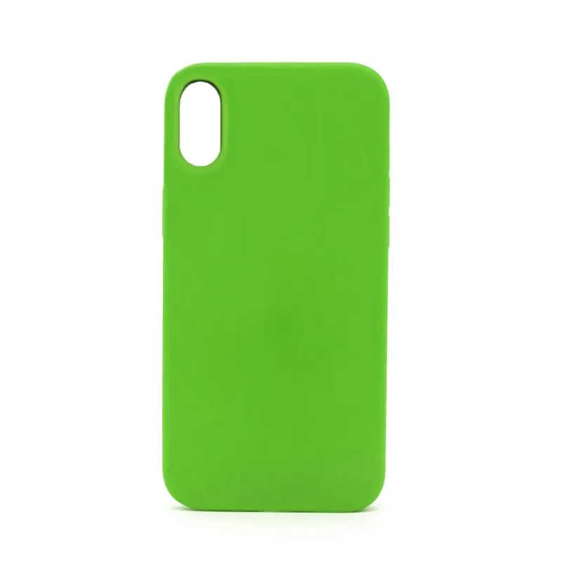 LindeCovers iPhone X - Silikonecover 31 Dark Green