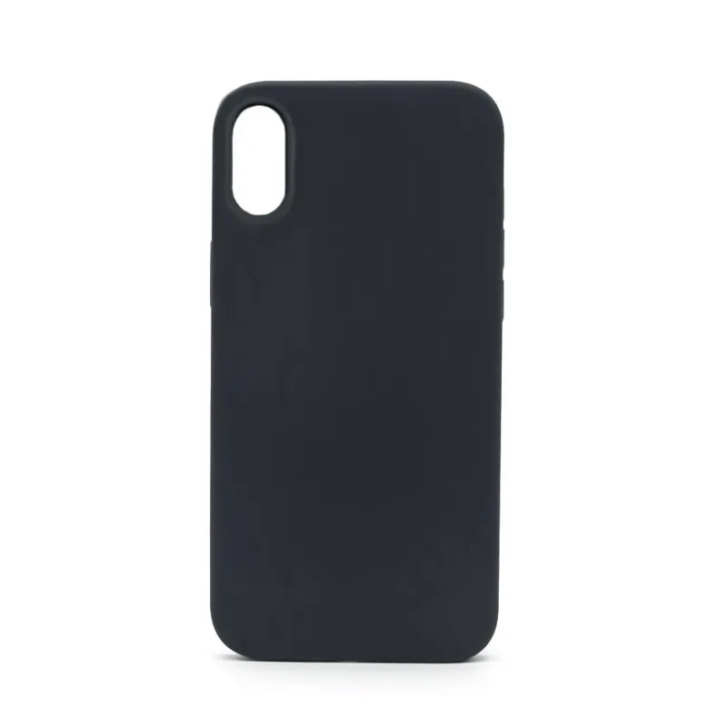 LindeCovers iPhone X - Silikonecover 15 Charcoal Gray Black