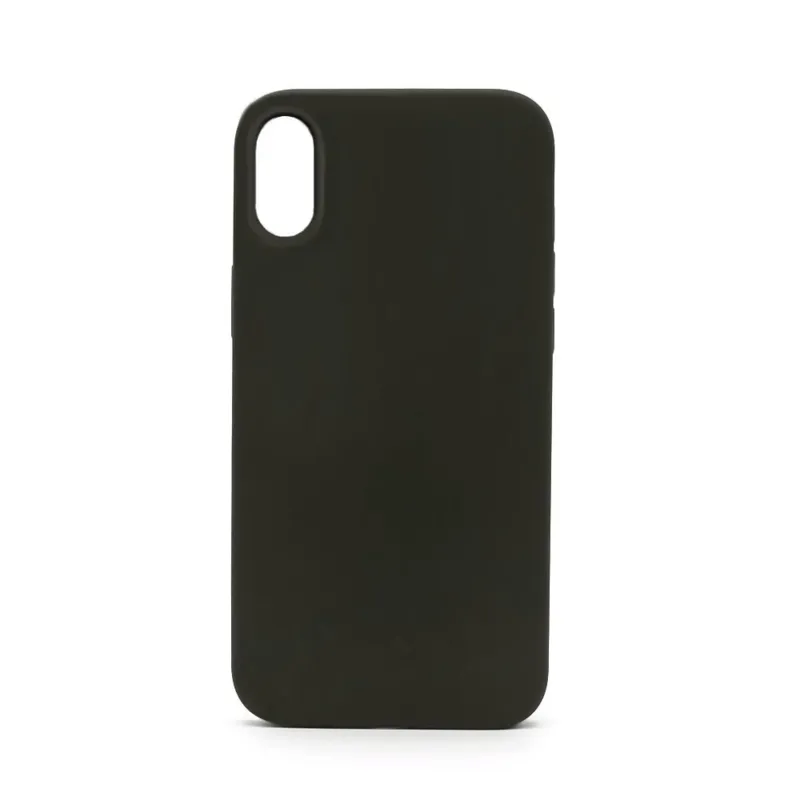 LindeCovers iPhone X - Silikonecover 34 Olive