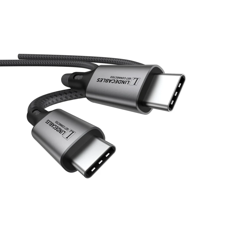 LindeCables USB-C 4.0 Gen 3 240W Premium kabel - 1 m