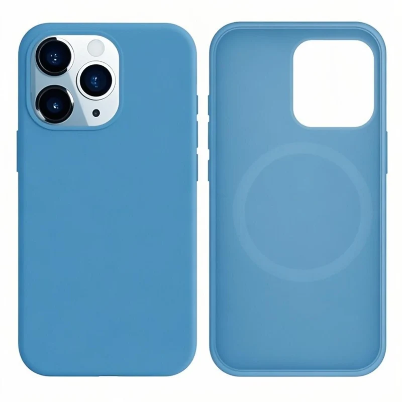 LindeCovers iPhone 12/12 Pro Silikonecover - MagSafe Kompatibel 53 Chrysant Hemum