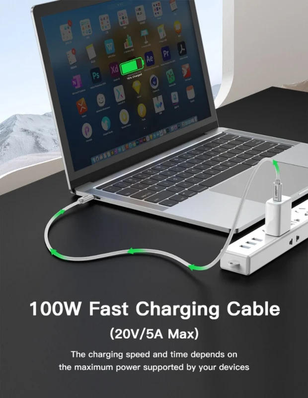 LindeCables USB-C 3.2 Gen. 2x2 100W Premium kabel - 3 m