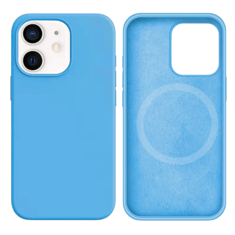 LindeCovers iPhone 12 Mini Silikonecover - MagSafe Kompatibel 53 Chrysant Hemum