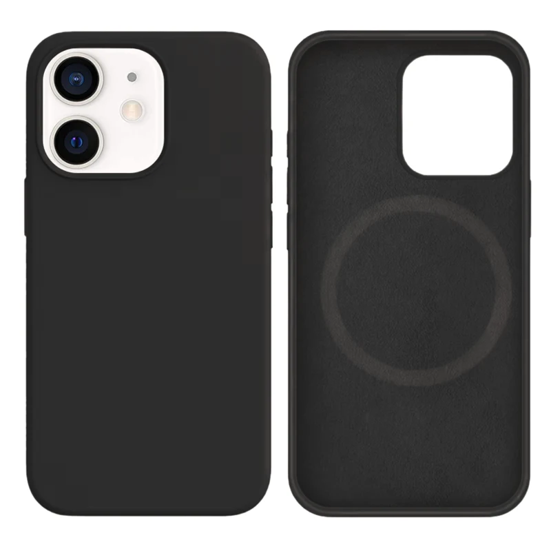 LindeCovers iPhone 12 Mini Silikonecover - MagSafe Kompatibel 22 Cocoa
