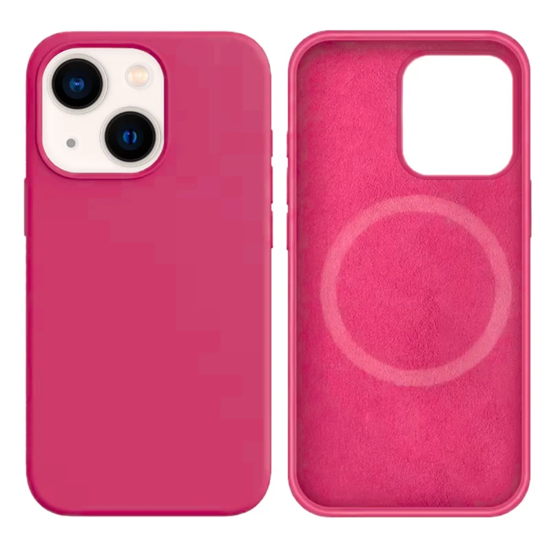 LindeCovers iPhone 13 Silikonecover - MagSafe Kompatibel 54 Dragon Fruit Color