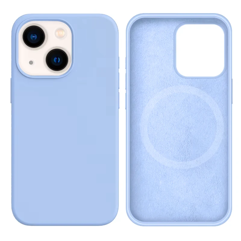 LindeCovers iPhone 13 Silikonecover - MagSafe Kompatibel 5 Lilac Purple