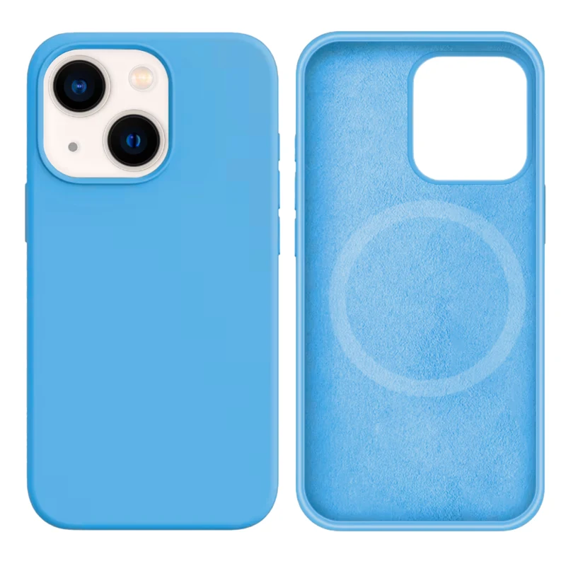 LindeCovers iPhone 13 Silikonecover - MagSafe Kompatibel 53 Chrysant Hemum