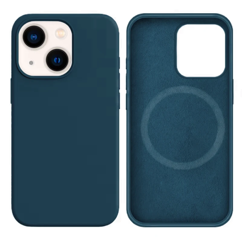 LindeCovers iPhone 13 Silikonecover - MagSafe Kompatibel 35 Starry Blue