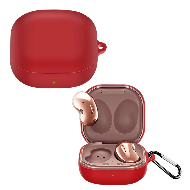 LindeCovers Samsung Galaxy Buds2/Live/Pro - Silikone Cover 4 Red