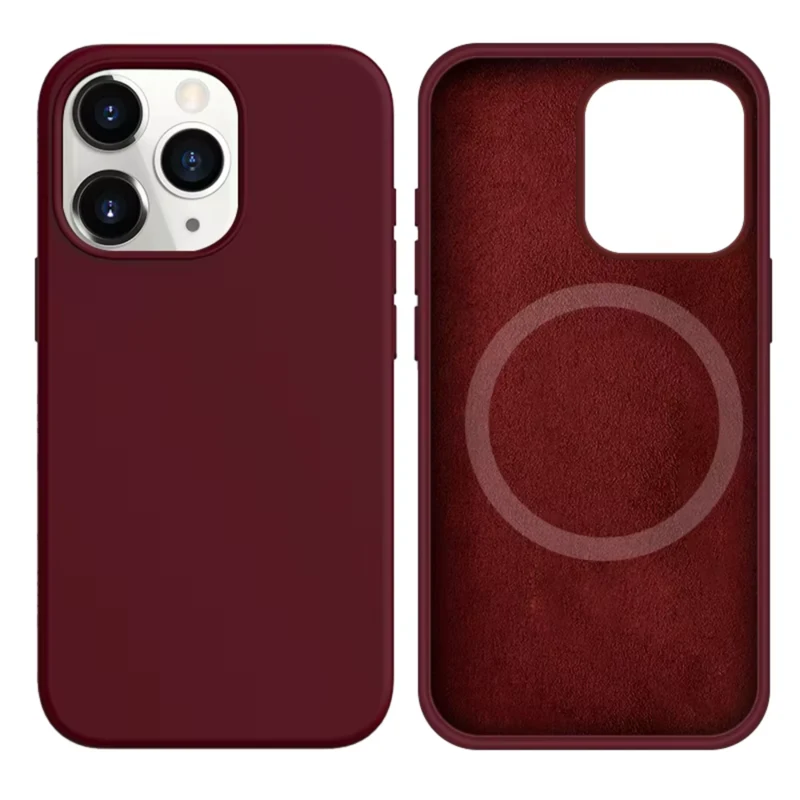 LindeCovers iPhone 13 Pro Max Silikonecover - MagSafe Kompatibel 52 Violet