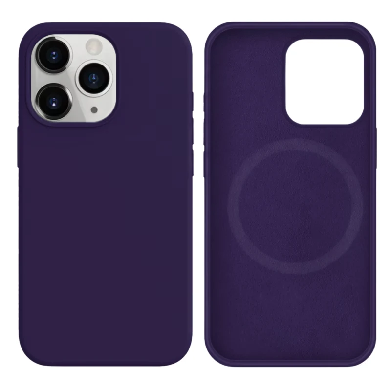 LindeCovers iPhone 13 Pro Max Silikonecover - MagSafe Kompatibel 71 Amethyst