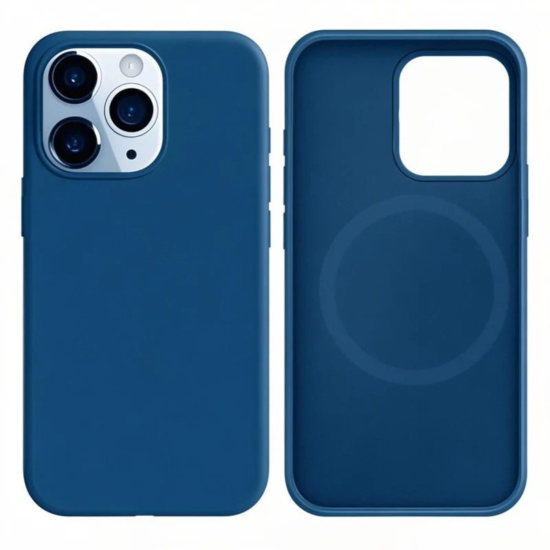 LindeCovers iPhone 13 Pro Max Silikonecover - MagSafe Kompatibel 20 Cobalt Blue
